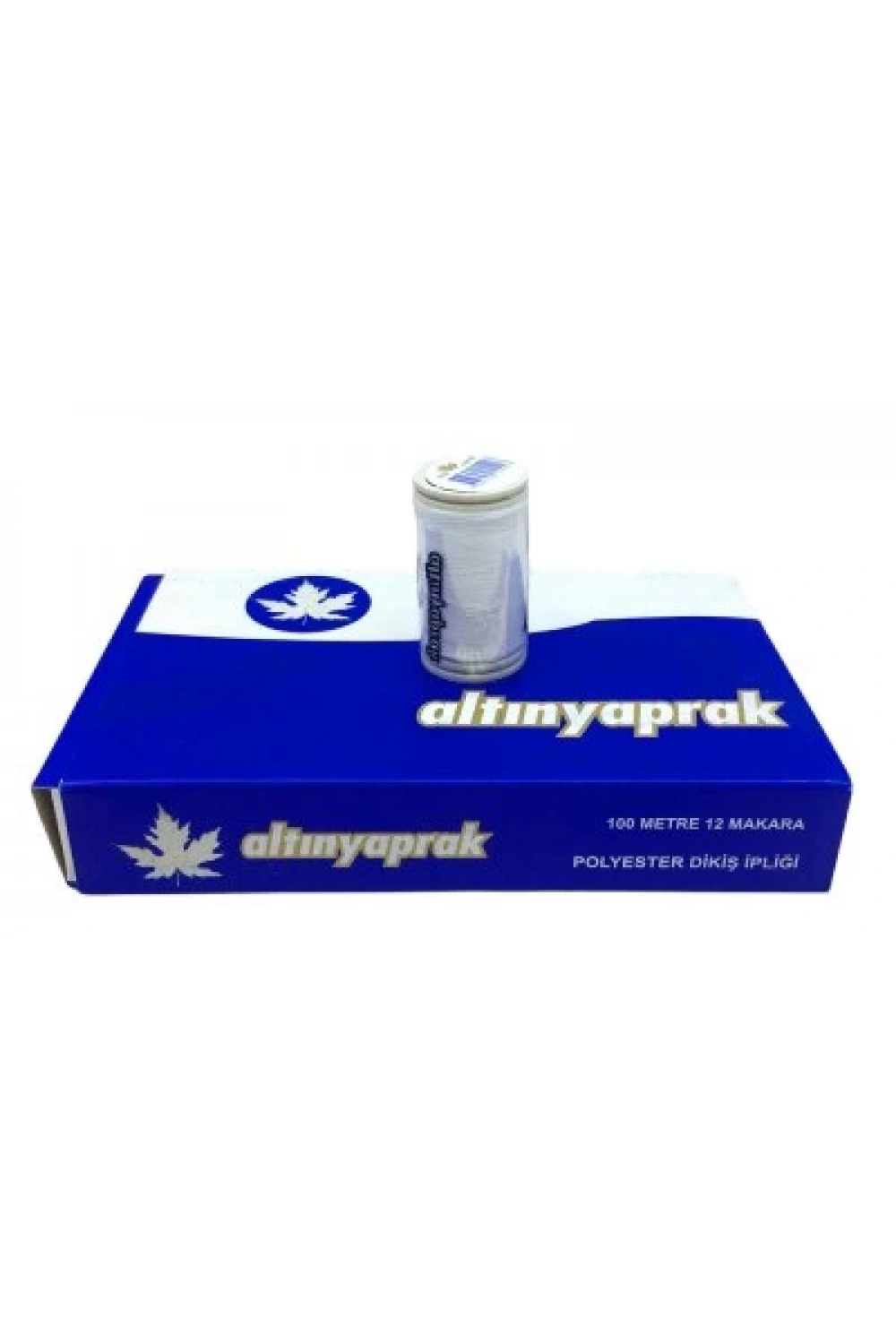 Altınyaprak ( 12pcs ) ( Beyaz ) ( 100 Mt ) Dikiş İplik*240