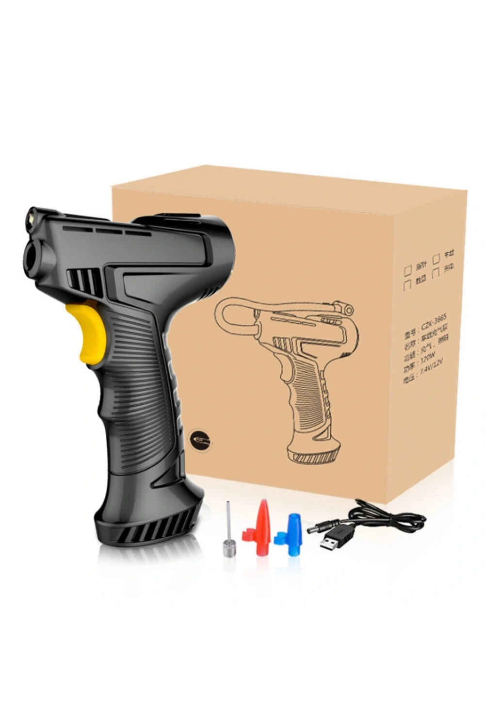Araç Hava Pompası Model Czk-3665 70w