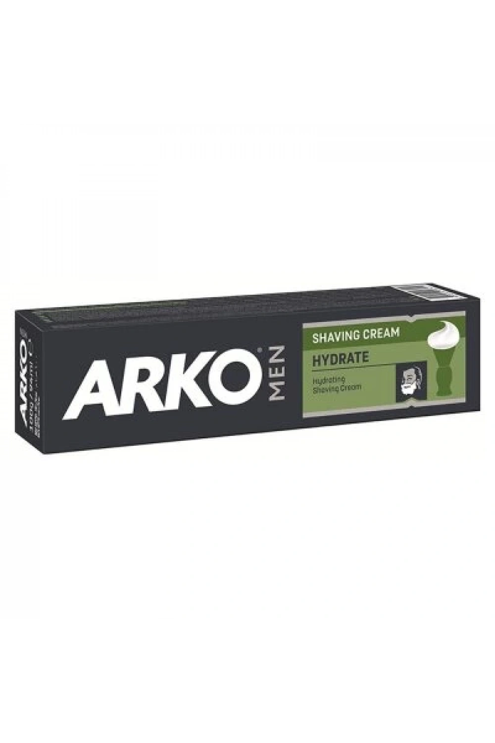 Arko Traş Kremi Yeşil Hydrate 100gr*12x6