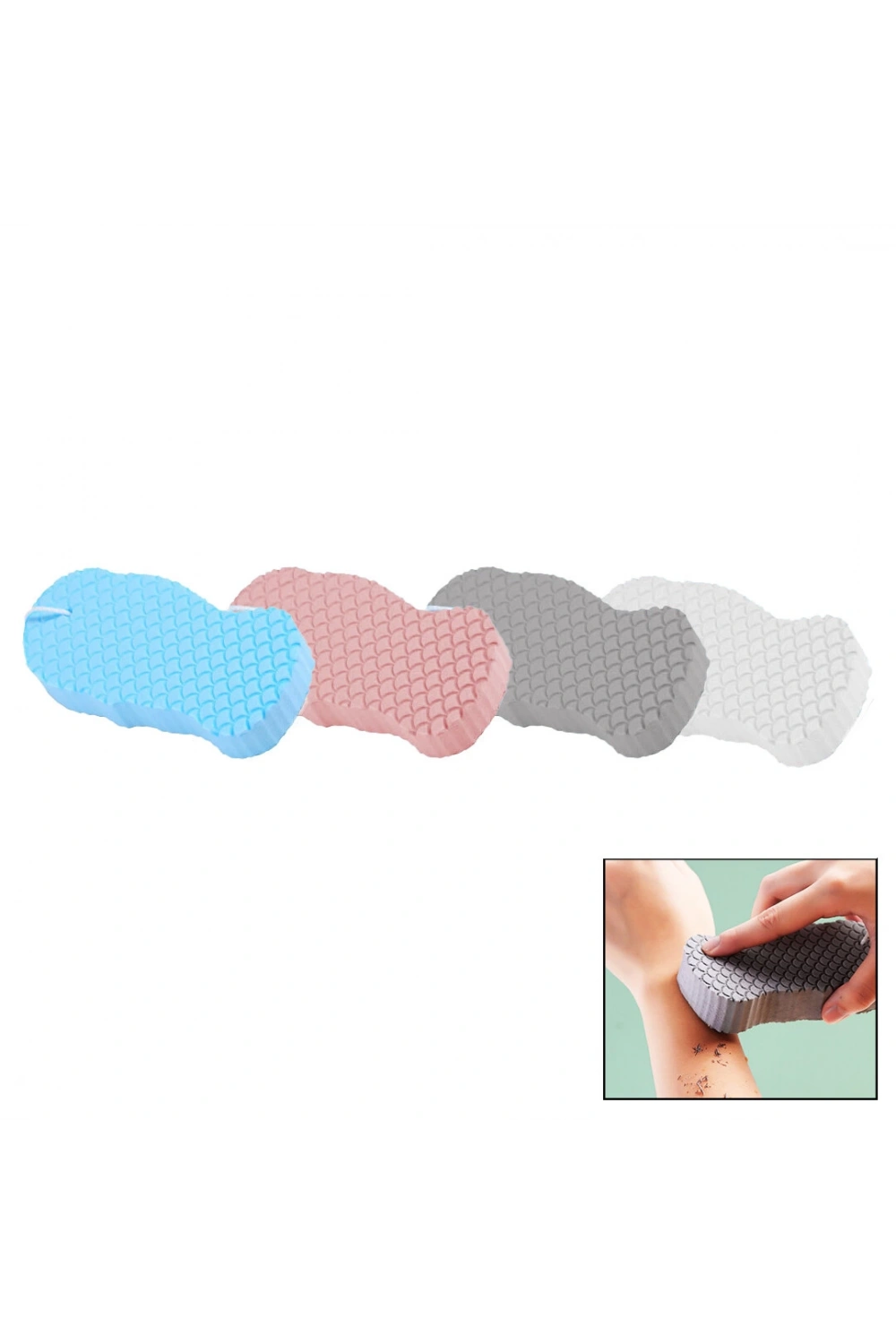 Baby Paınless Bath Sponge Yakut-13207 ( Renkli Sünger ) Banyo Lifi*720