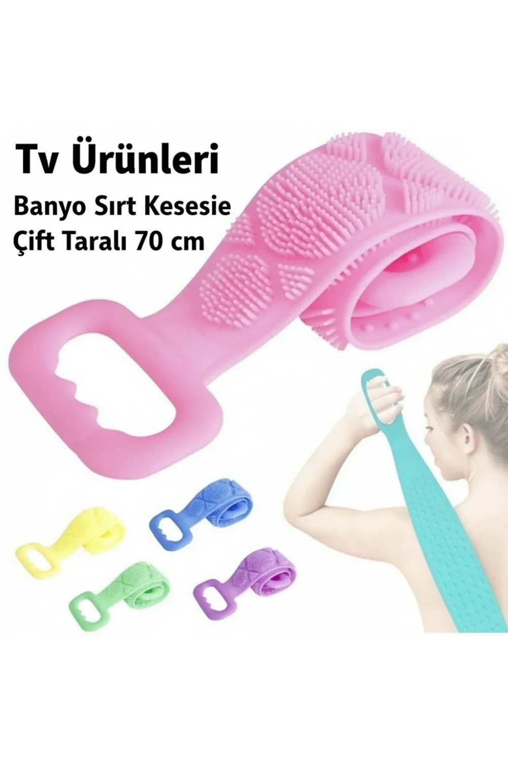 Banyo Sırt Kesesi Çift Taraflı 70 cm