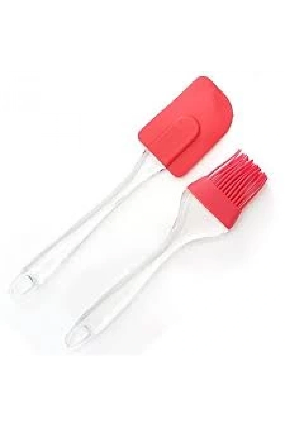 Baysa-210 ( 2pcs Set ) ( Büyük Boy ) Silikon Yumurta Fırçası & Spatula*10x36