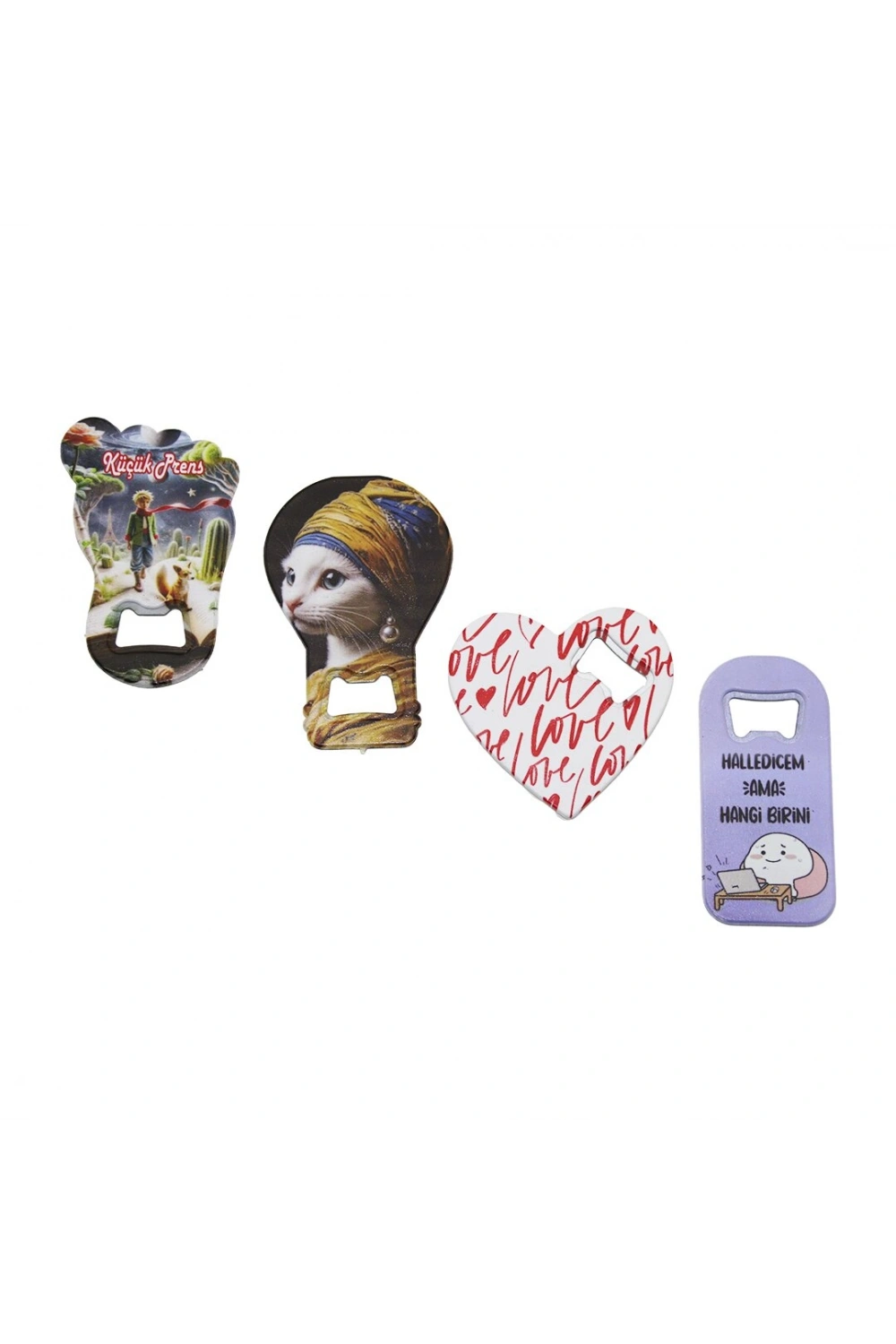 Bh-564 ( Magnet & Mıknatıslı ) Figürlü & Resimli Açacak*10x25