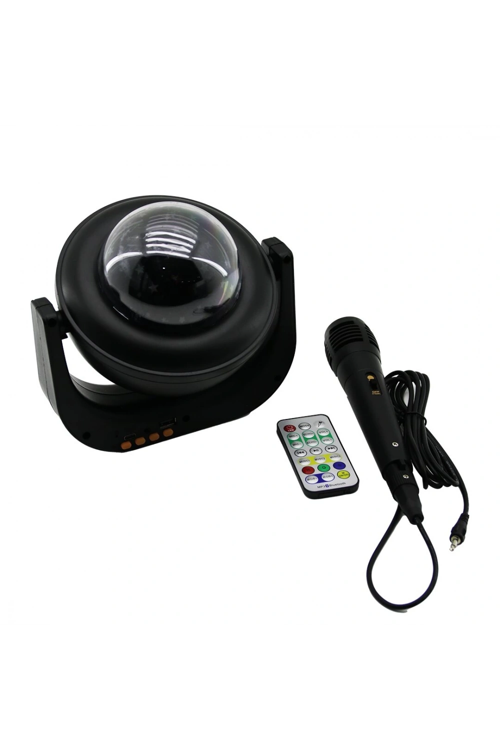 Bluetooth Music T-3 Wl-089 ( 180° Dönebilen ) Ayaklı & Şarjlı & Mikrofonlu & Kumandalı Disko Lamba ( 165x165x193mm )*20