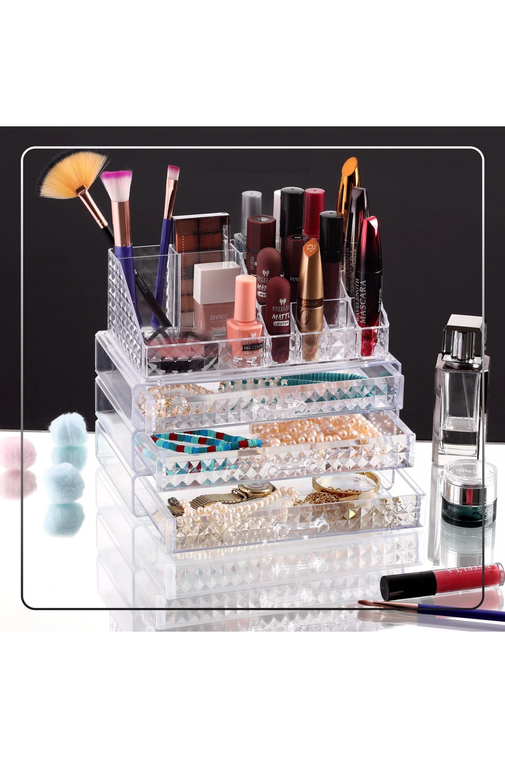 Boxup Ft-023 Dıamond Klasik Organizer & 3 Çekmece*6