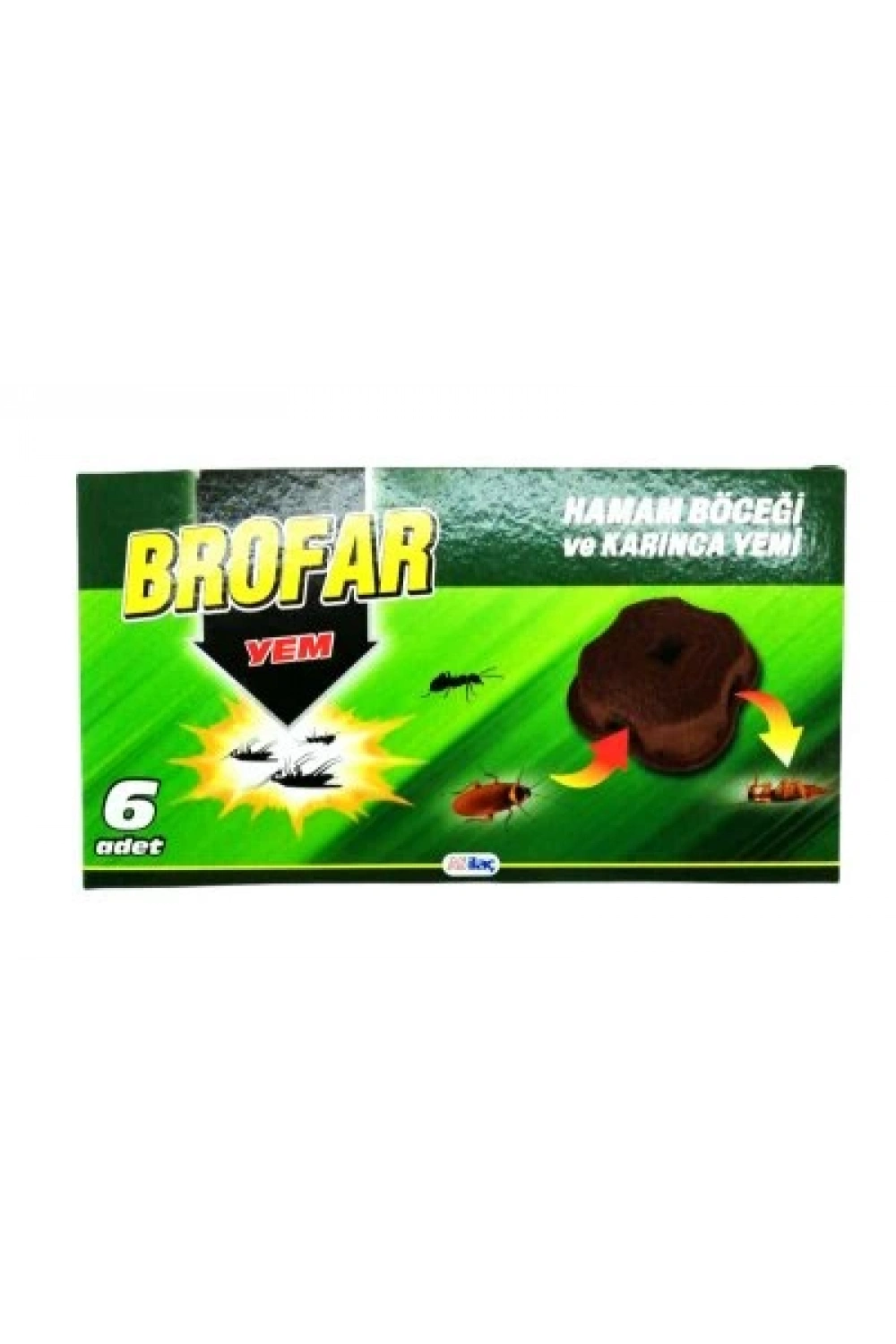 Brofar ( 6pcs ) Hamamböceği Ve Karınca Yemi*6x8