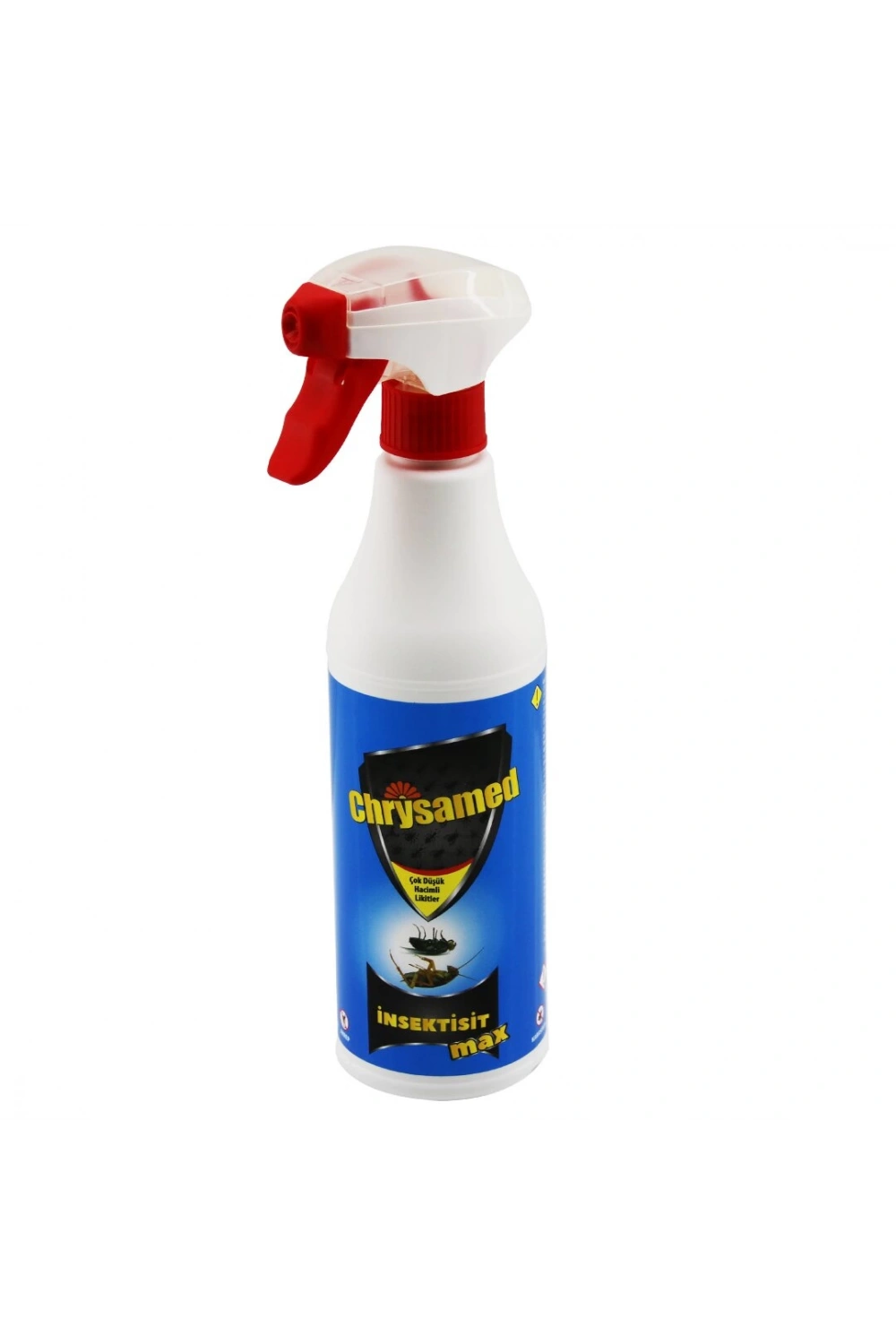 Chrysamed ( İnsektisit Max ) Sıvı Böcek İlaç Sprey 500ml ( Hamamböcek & Kene & Akrep & Karınca & Tahta Kurusu )*24