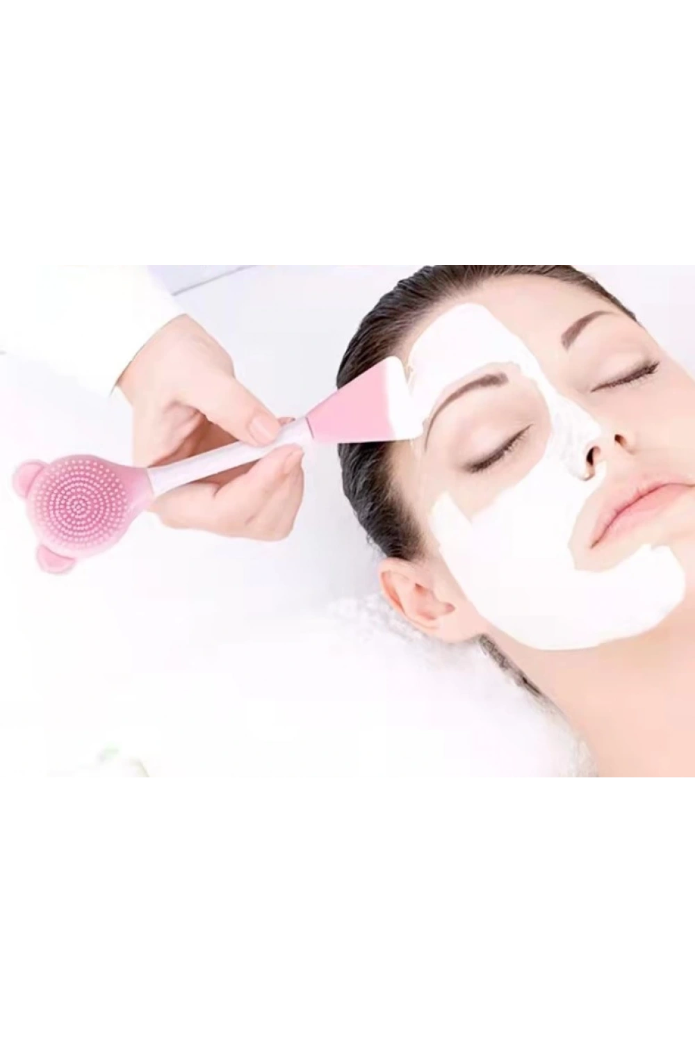 Cilt Bakım Fırçası Ve Maske Spatulası