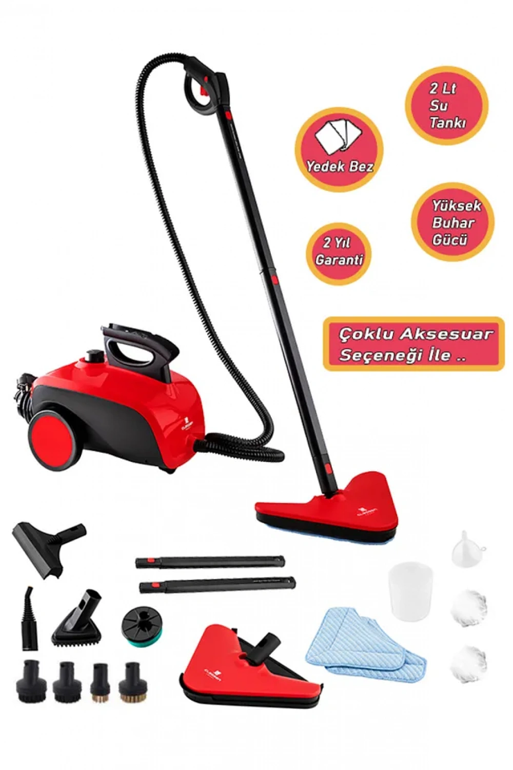 Classen Smart Çok Fonksiyonlu Güçlü Buharlı Temizleyici Makinesi