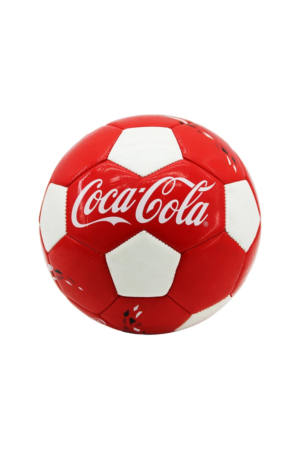 Coco Cola ( Futbol ) Topu Dikişli & Kırmızı Beyaz ( 420 Gr )*24