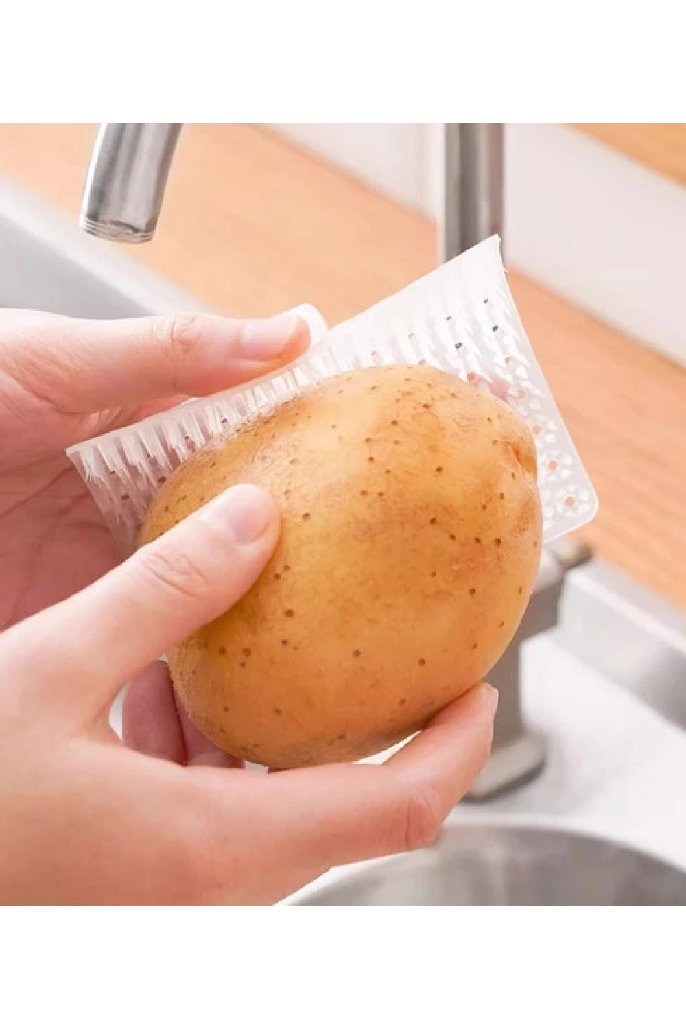Çok Amaçlı Sebze Ve Meyve Temizleme Patates Soyma Fırçası