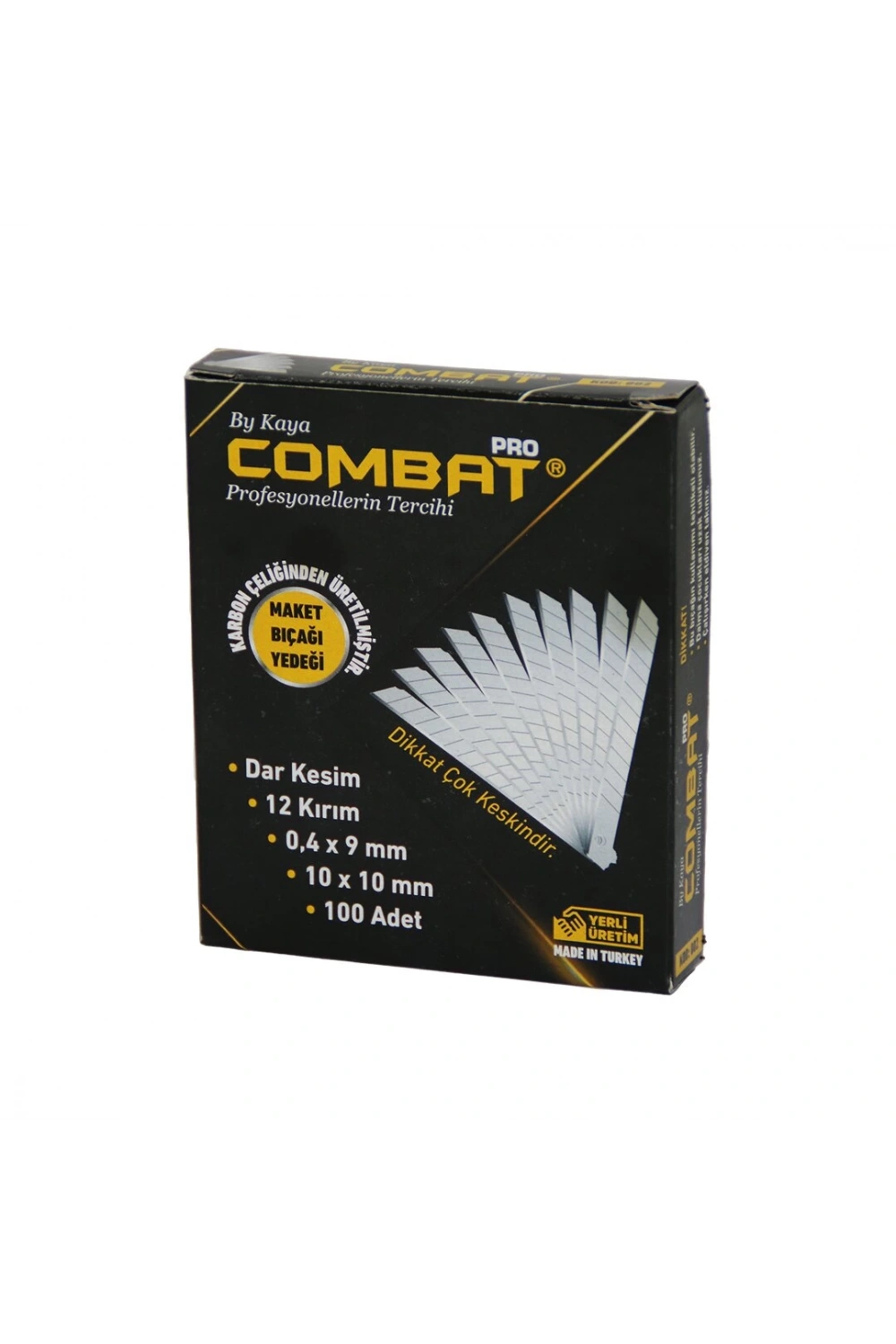 Combat Pro Kod-002 ( Küçük ) ( 10pcs ) Falçata Ağzı Yedek ( 9x0.4mm )*10x100