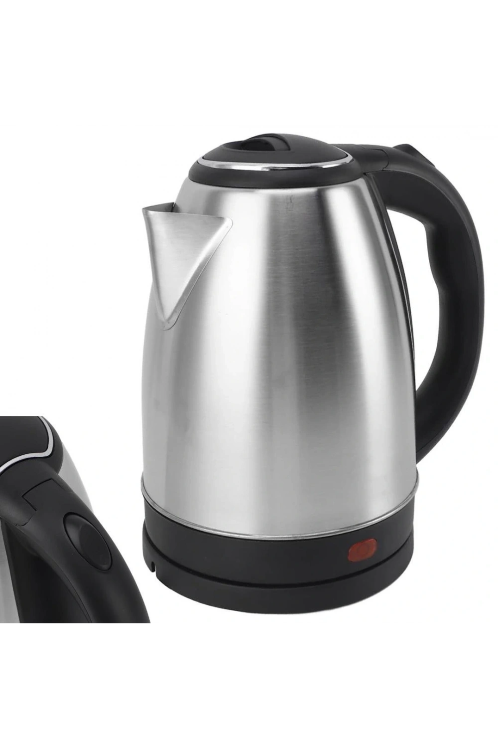 Crown Crw-7102 1500w 1.8 Litre Lüks Çelik Su Isıtıcı Kettle İnox