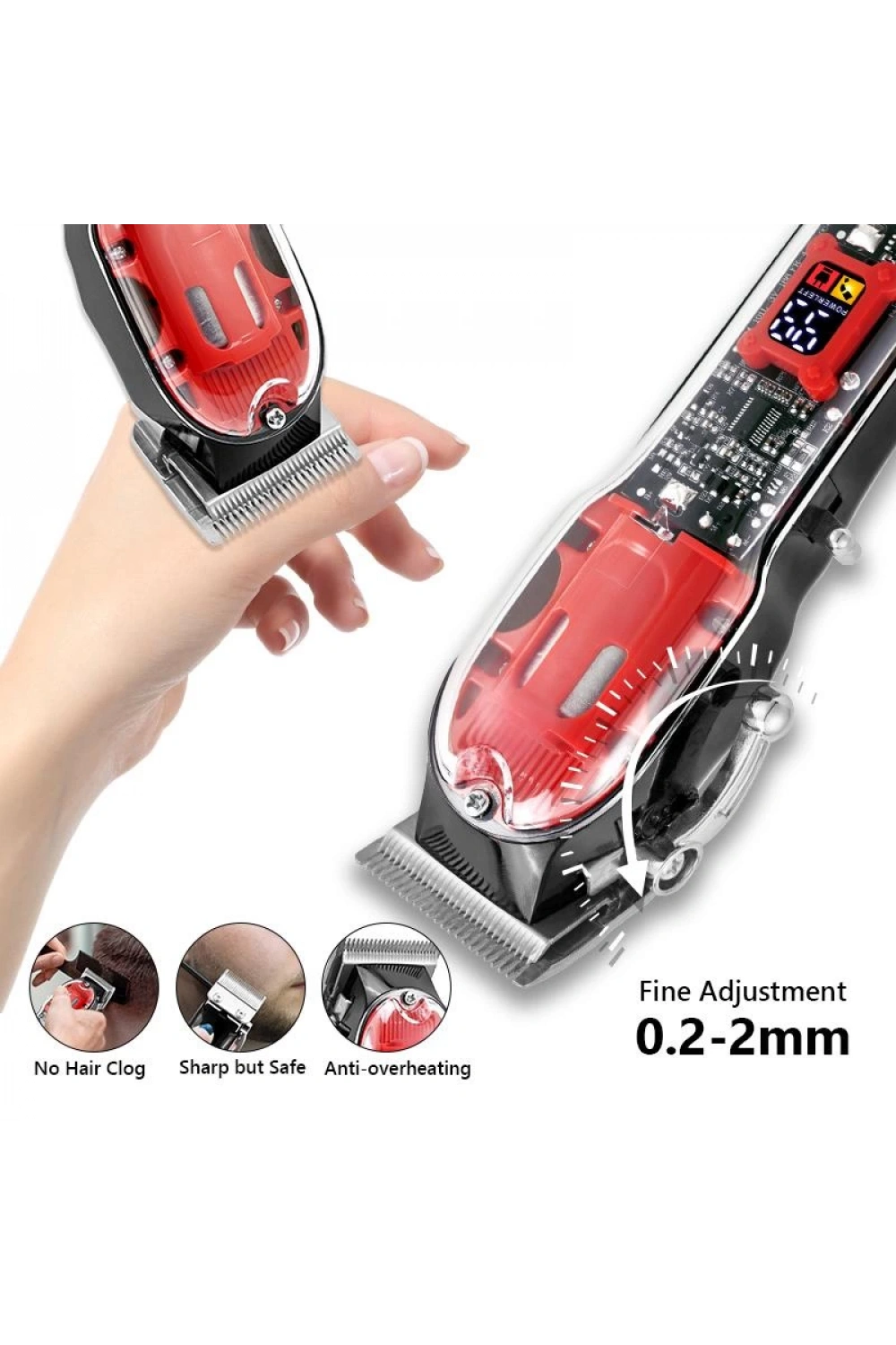 Dearling Şarjlı Saç Kesme Makinesi Rf-107