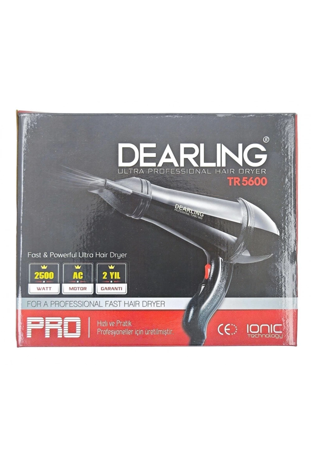 Dearling Turbo 5600 Fön Makinesi 2500 W