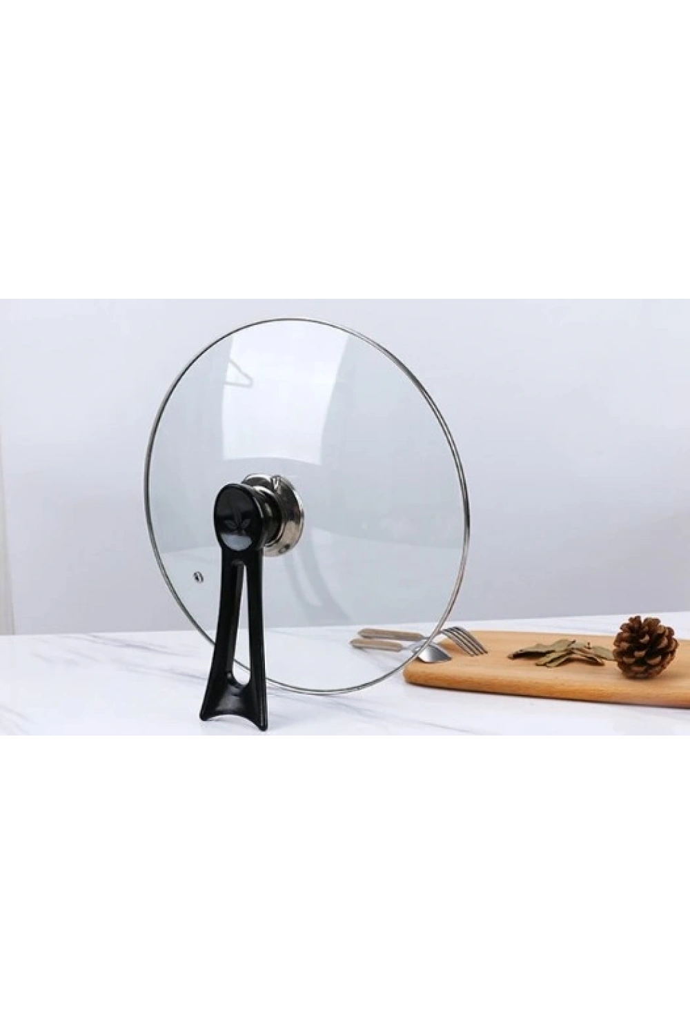 Dikey Tasarımlı Tencere Kapağı Kolu