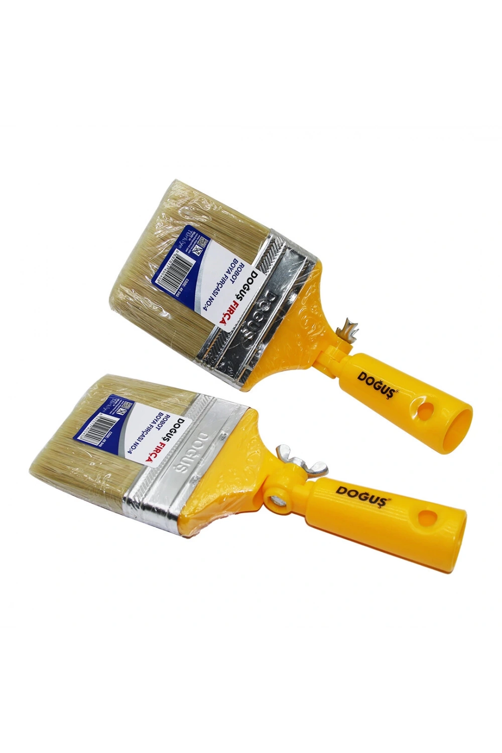 Doğuş-40040 ( No-4 & Lüx ) ( Robot ) Boya Fırçası Plastik Saplı*12x5