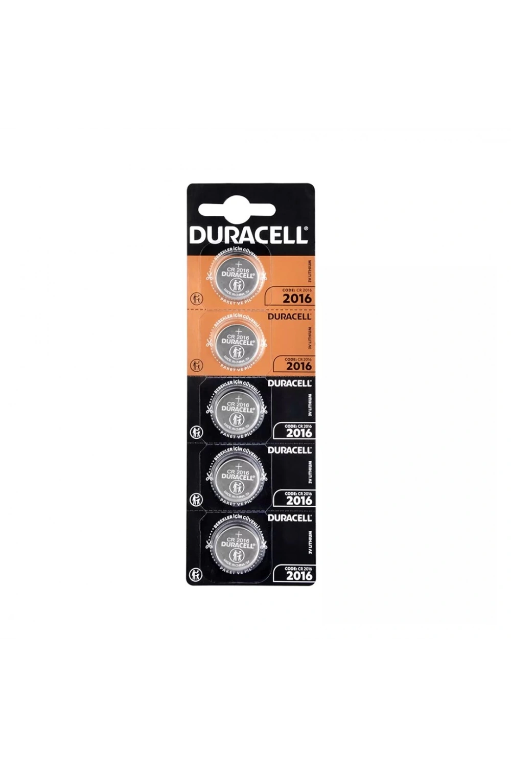 Duracell 2016 Para Pili ( 5li ) Kart*40