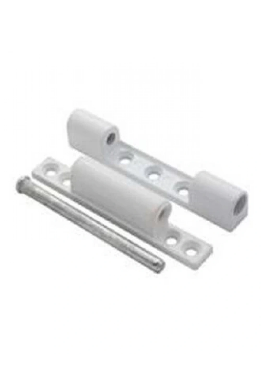 Düz Metal ( Beyaz & Metal ) ( 75mm & Pvc Pencere ) Menteşe*20x10