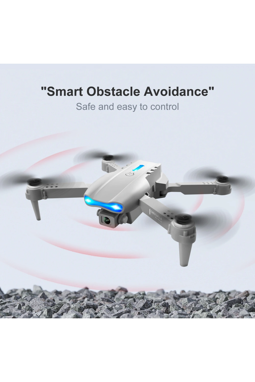 E99 Pro Yarış Drone İle 1080p Hd Çift Kamera