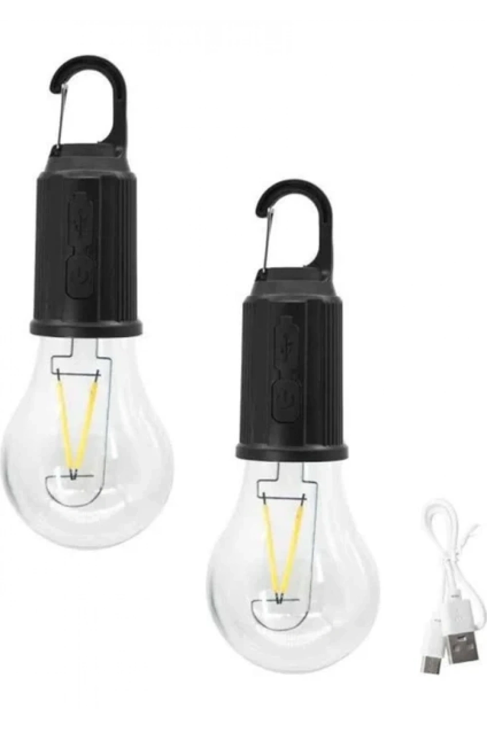 Egonex 3 Farklı Mod Ledli Şarjlı Asma Kancalı Kamp Lambası Taşınabilir Ampul T01-B