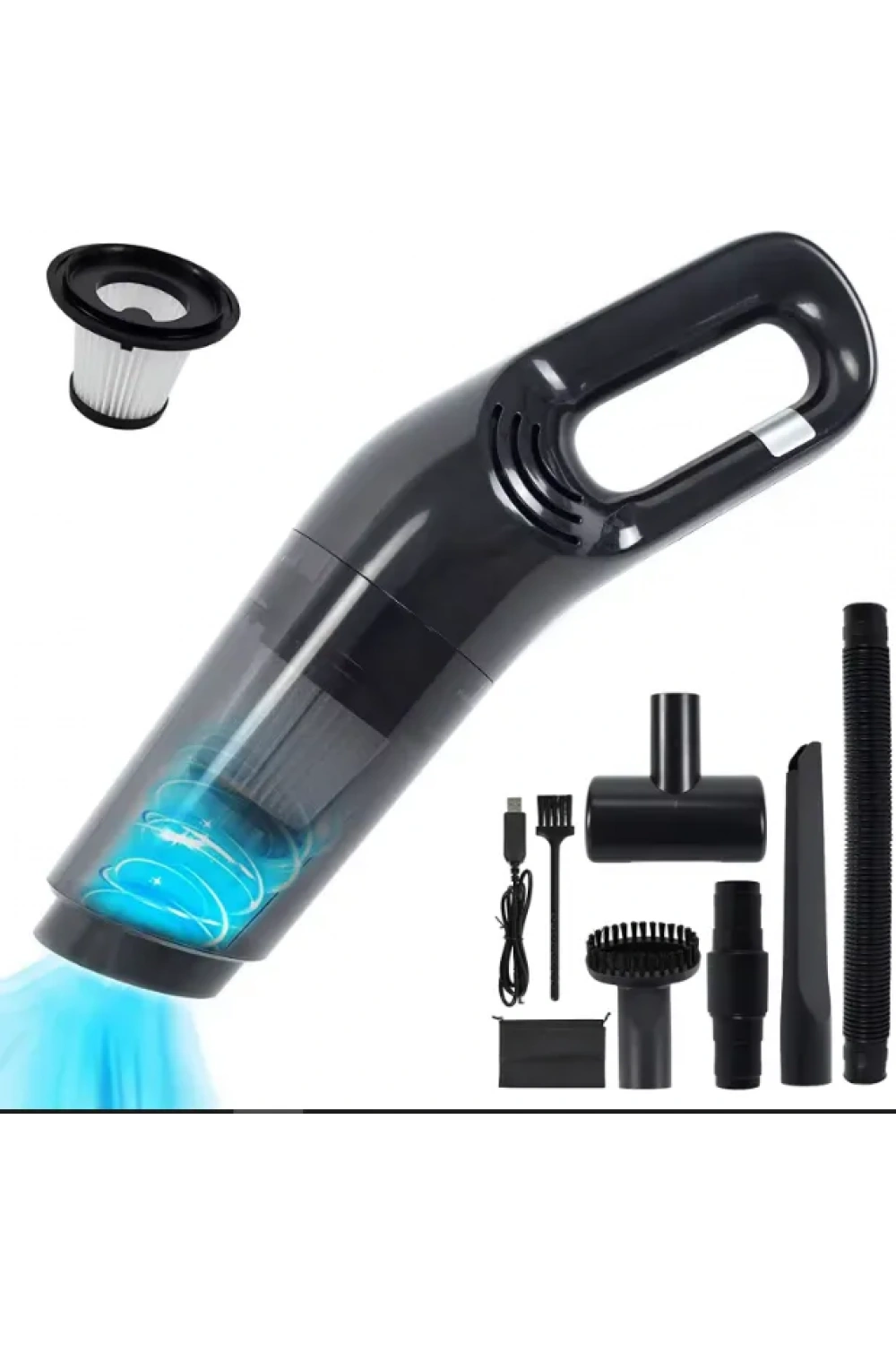 Egonex ​​5 Başlıklı Araç Ve Ev Süpürgesi Cy8807