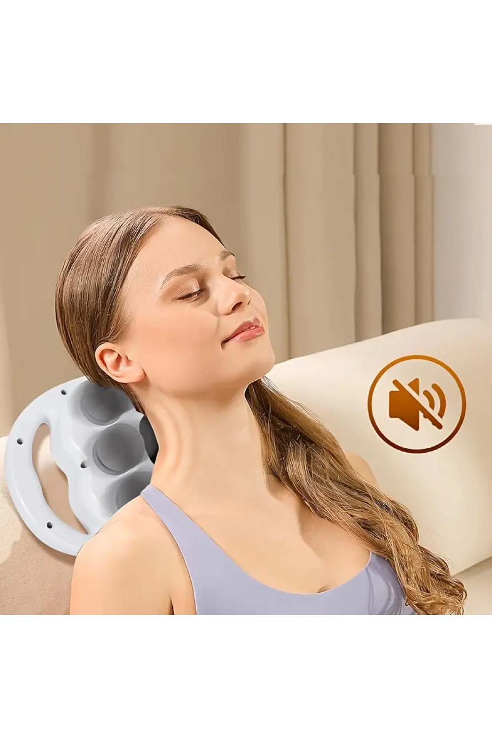 Egonex 6 Başlıklı Şarjlı Isıtmalı Masaj Aleti