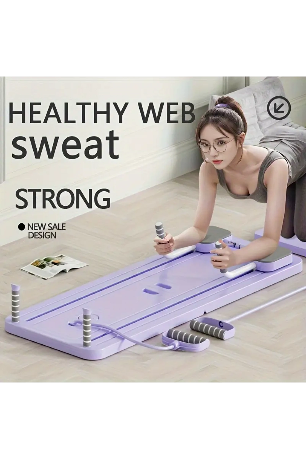 Egonex 8i 1 Arada Çok Fonksiyonlu Abs Yoga & Pilates Tahtası