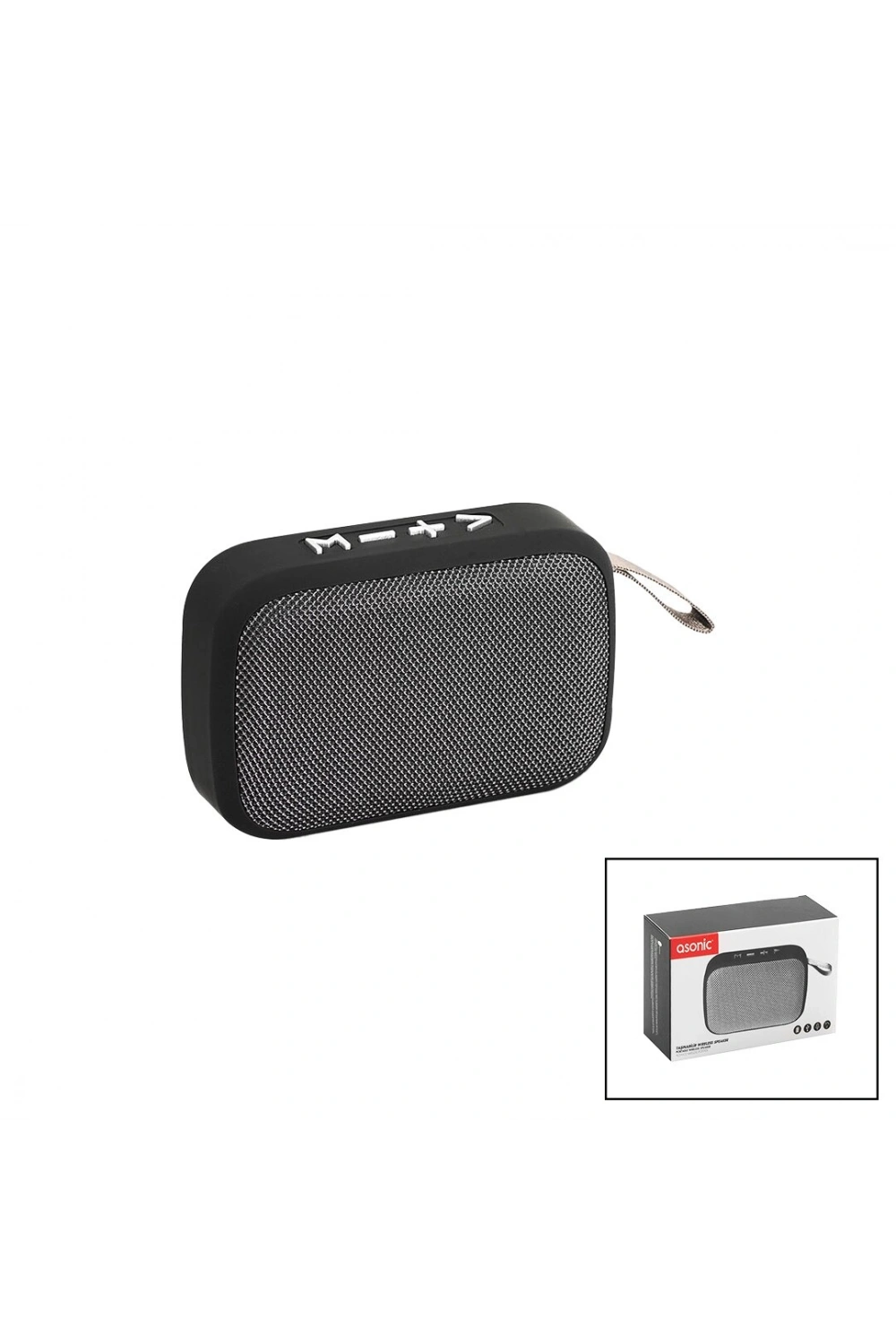 Egonex Asonic As-02 Bluetooth Wireless ( Mini ) Hoparlör Speaker ( Usb Şarjlı ) ( 3w ) (300mah Pil & Mikrofon & Kart Girişi)*20