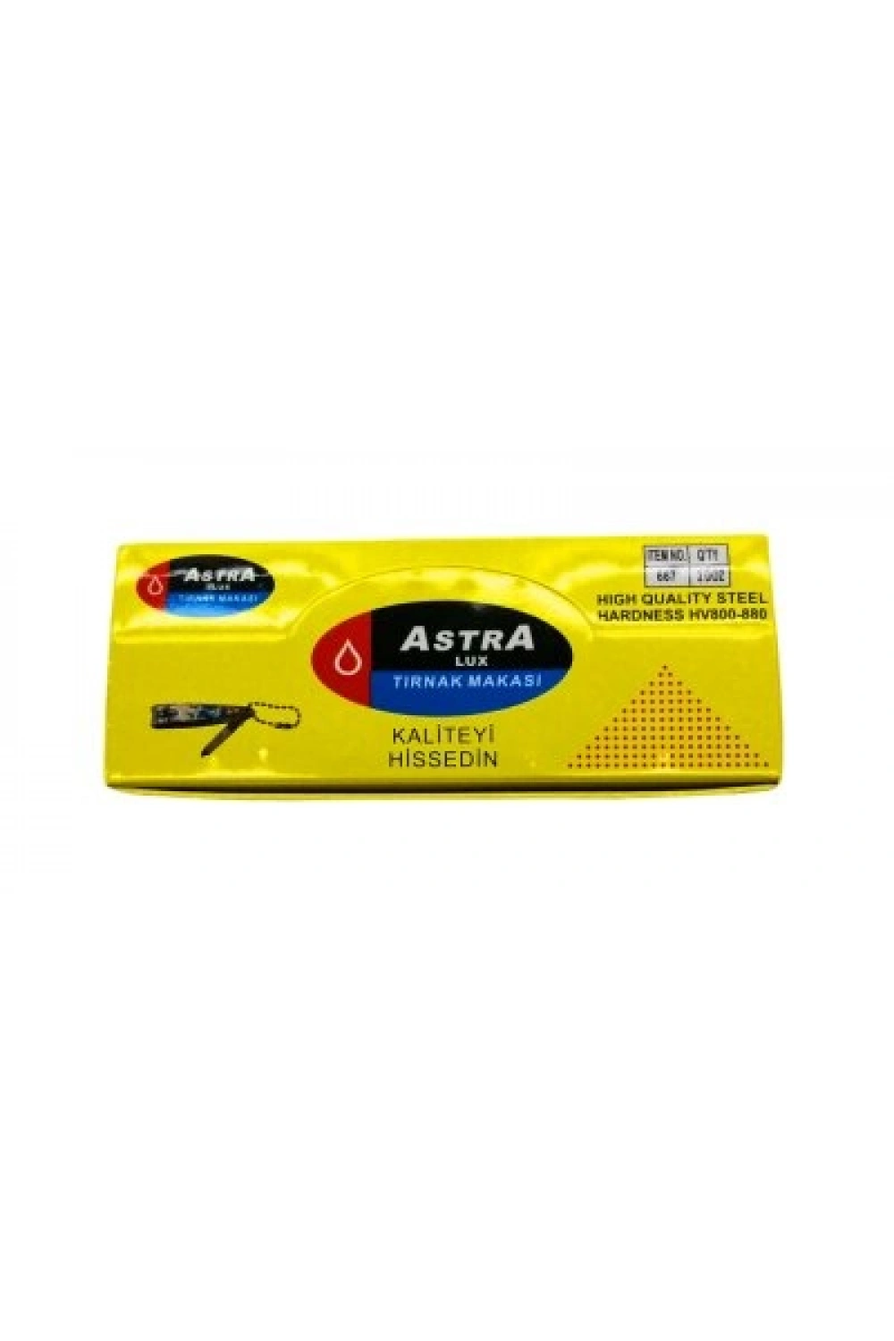 Egonex Astra Lux-667 Renkli Küçük Tırnak Makası*24x50