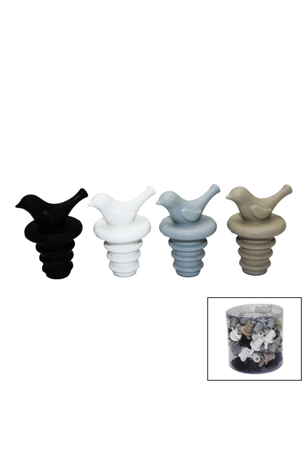 Egonex Baroness Brns-50808 Kuş-kelebek Model Şişe Tıpası*80x6