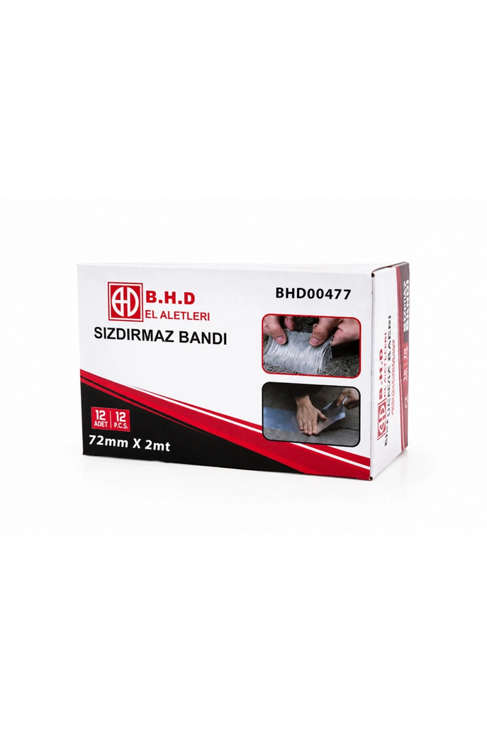 Egonex B.h.d Bhd-00477 ( 72mmx2mt ) Su Sızdırmaz ( Sakız ) Tamir Bantı*12x8