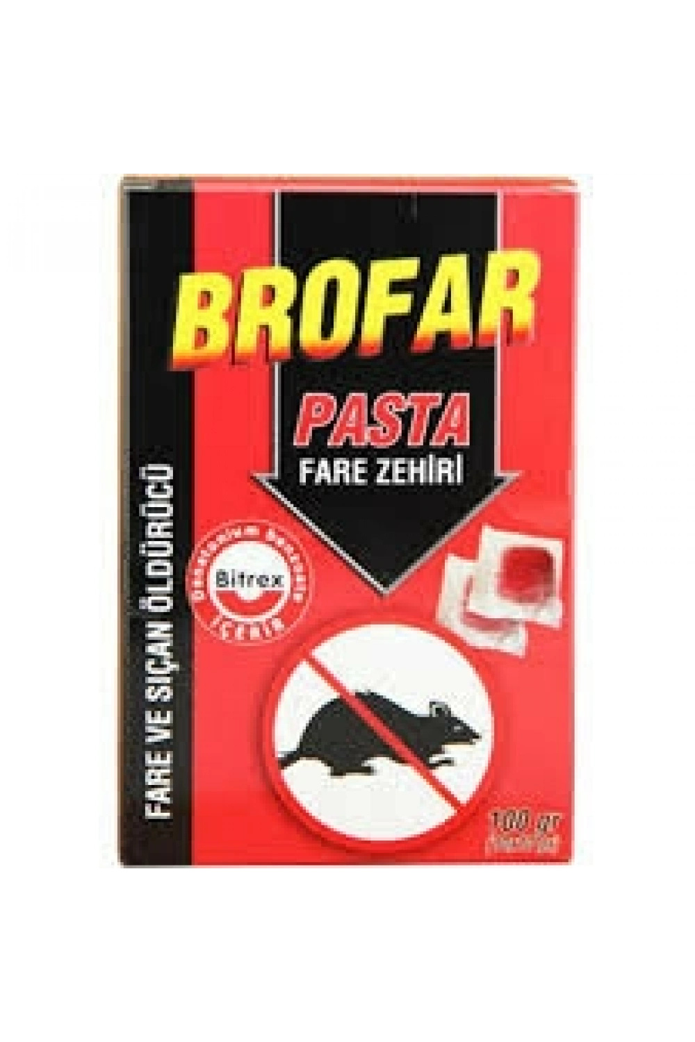 Egonex Brofar Pasta Fare Ve Sıçan Öldürücü 100gr*12x9
