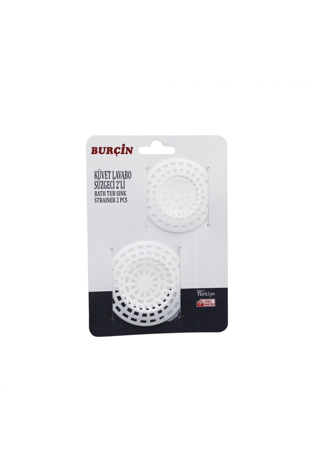 Egonex Burçin ( 2pcs ) Plastik Küvet Lavabo ( Süzgeç )*24x1