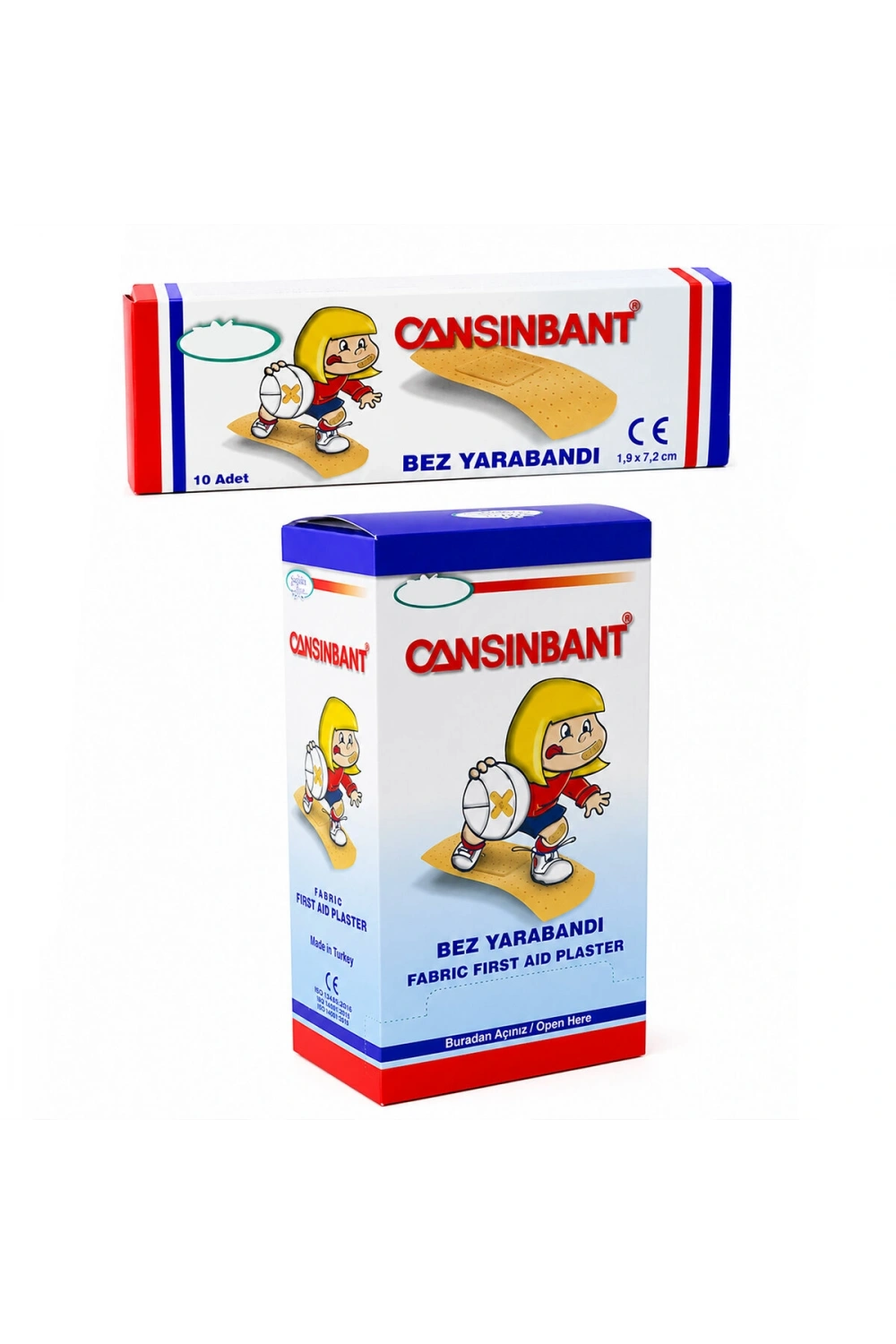 Egonex Cansın ( 10pcs ) Bez Yara Bantı ( Bandı )*30x40