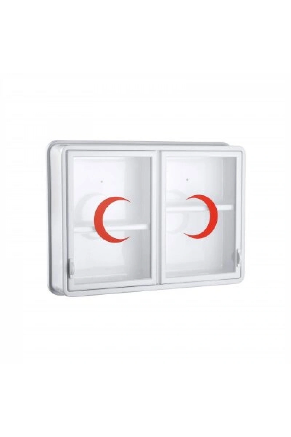 Egonex Çelik Ayna-156 ( Cam ) ( 2 Kapaklı ) Ecza Dolabı*10
