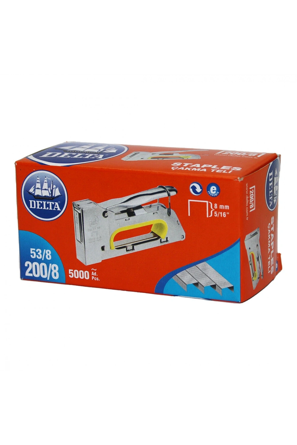 Egonex Delta ( 200/8 ) Mobilya Çakma Zımba Teli ( 5000pcs )*6x8