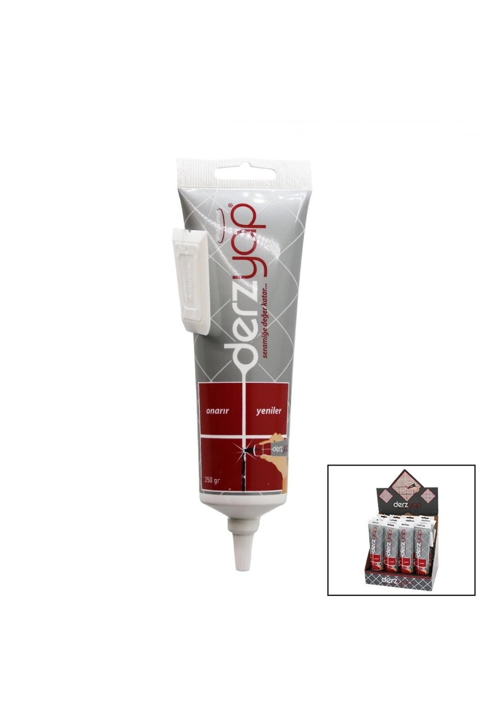 Egonex Derzyap ( Beyaz ) Derzmatik Dolgusu 350gr*12x2