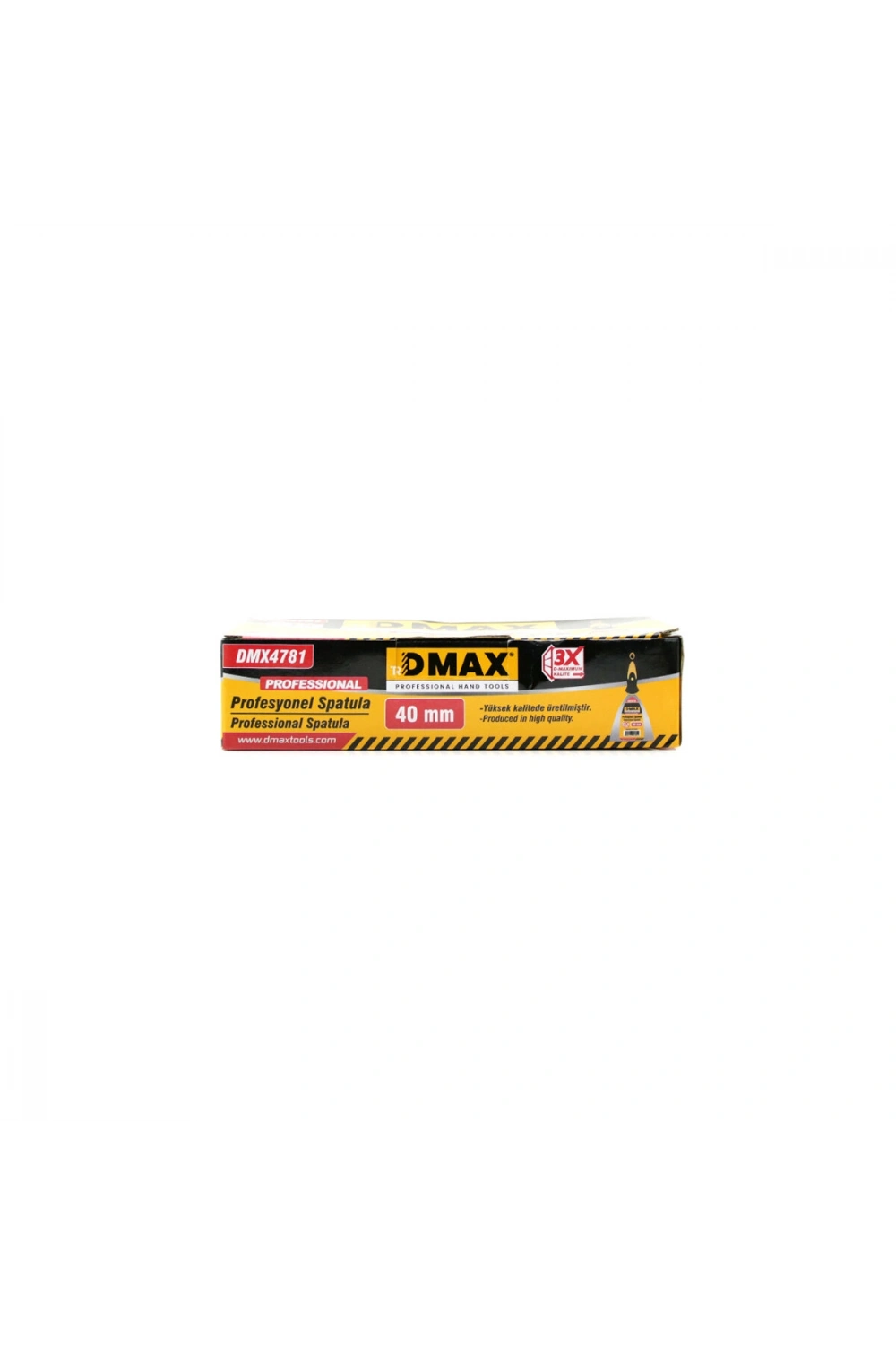 Egonex DMAX DMX-4781 ( 40MM ) METAL SPATULA FİBER SAPLI*12X20