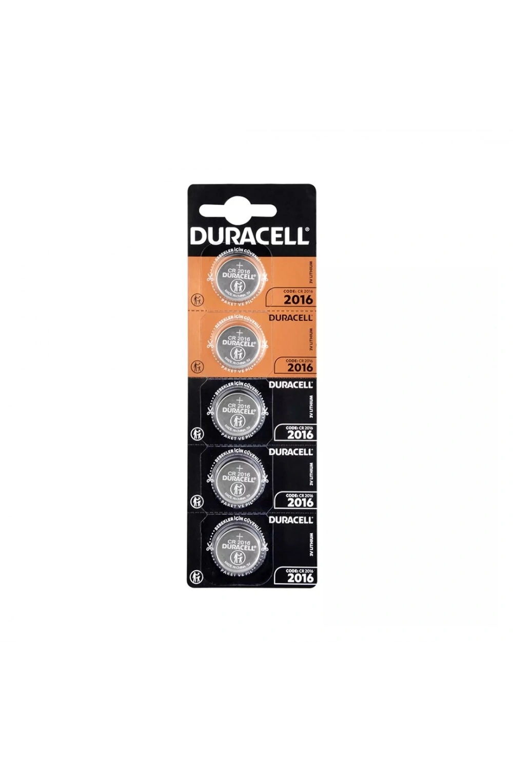 Egonex Duracell-2016 ( Para Pil ) ( 5li Kart )*40