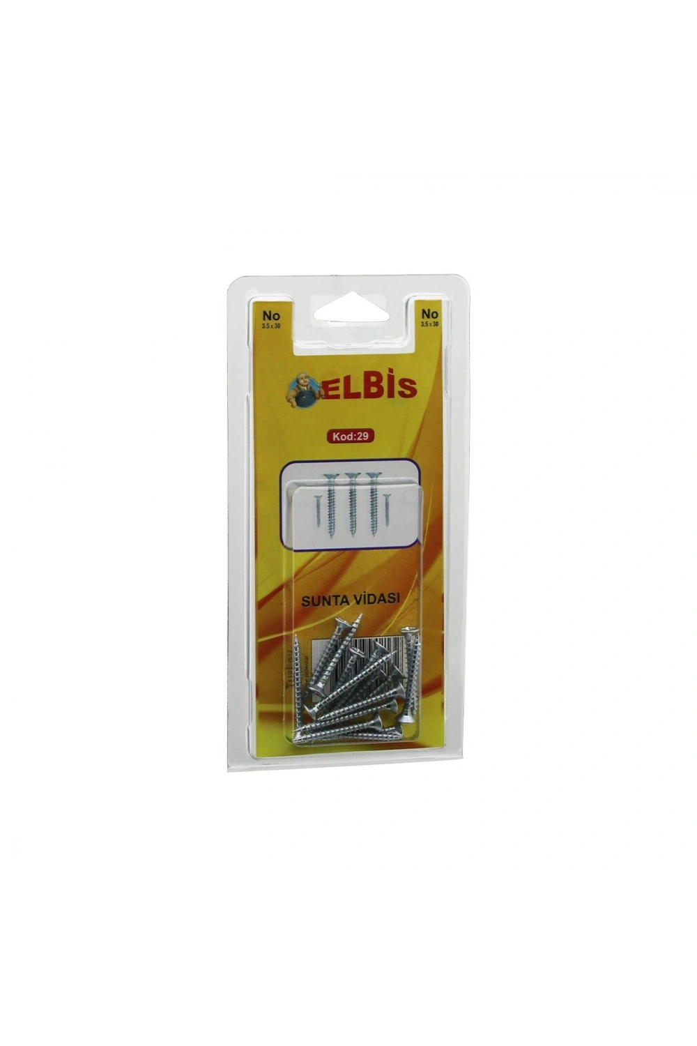 Egonex Elbis-29 ( 3.5x30  ) Sunta Vidası ( 30pcs )*12x24
