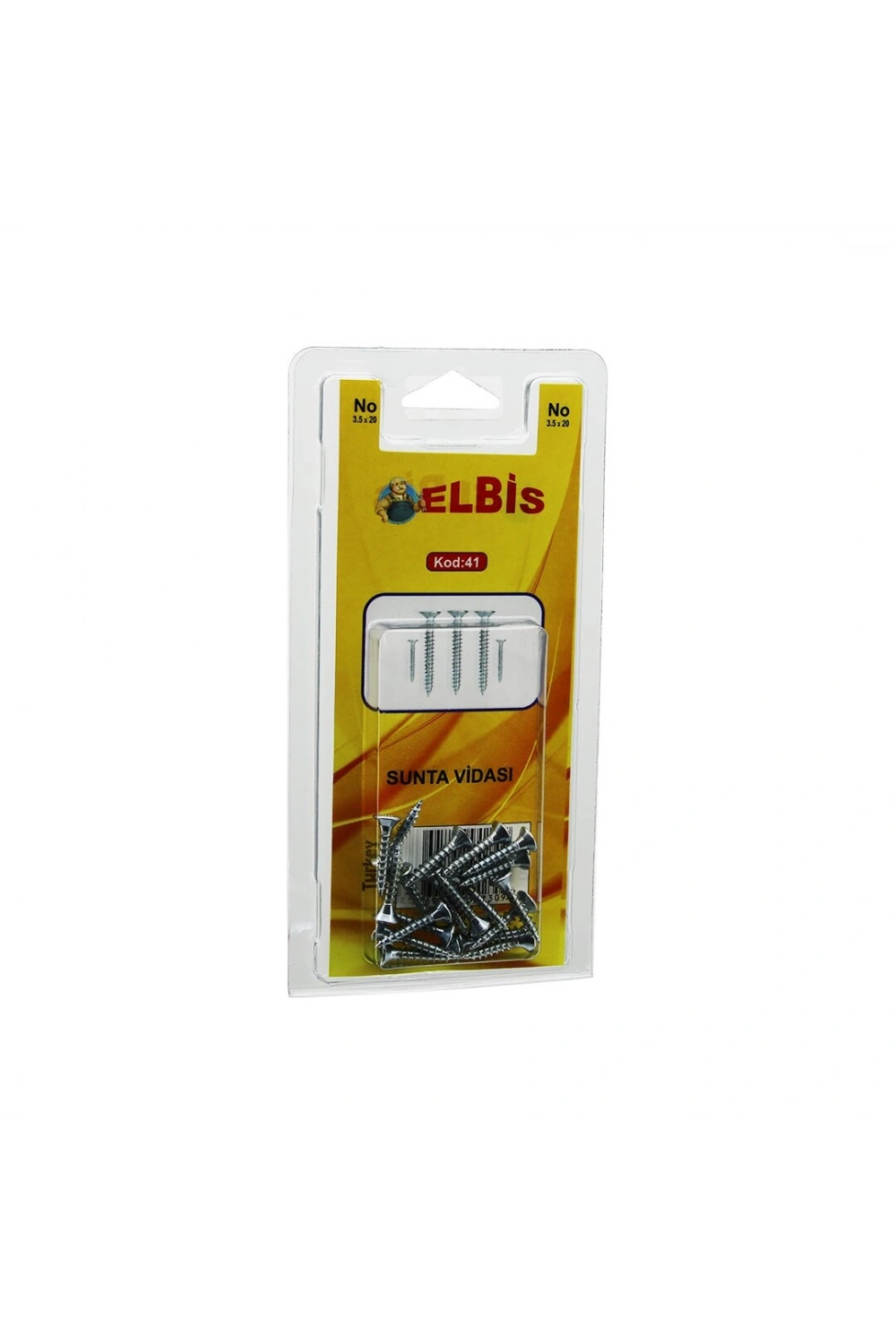 Egonex Elbis-41 ( 3.5x20 ) Sunta Vidası*12x24