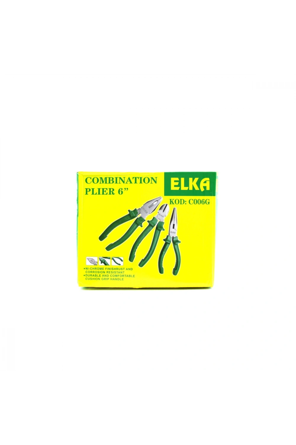 Egonex ELKA KOD-D006G ( 6 ) ( PENSE ) ( YEŞİL ) SAPLI ( 160MM )*12X10