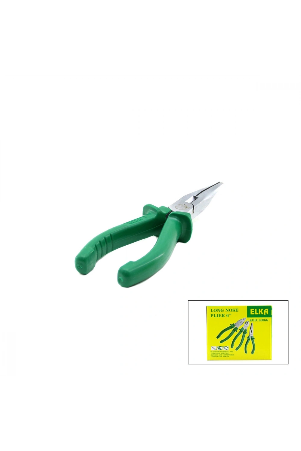 Egonex Elka Kod-l006g ( 6 ) ( Kargaburnu ) ( Yeşil ) Saplı ( 160mm )*12x10