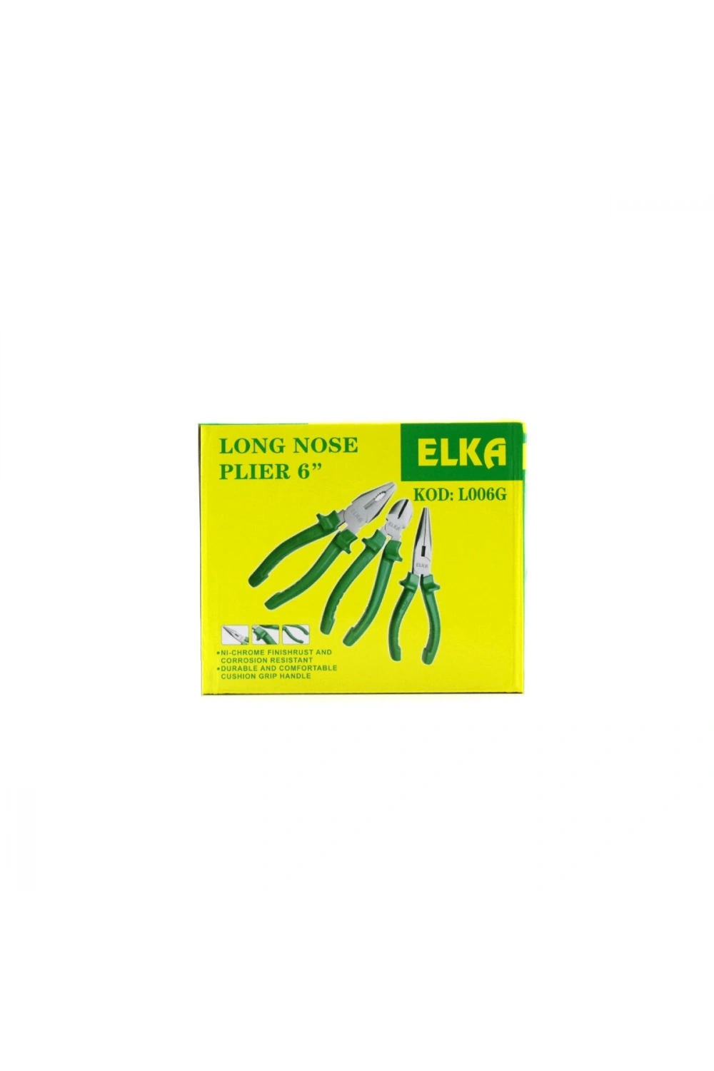 Egonex Elka Kod-l006g ( 6 ) ( Kargaburnu ) ( Yeşil ) Saplı ( 160mm )*12x10