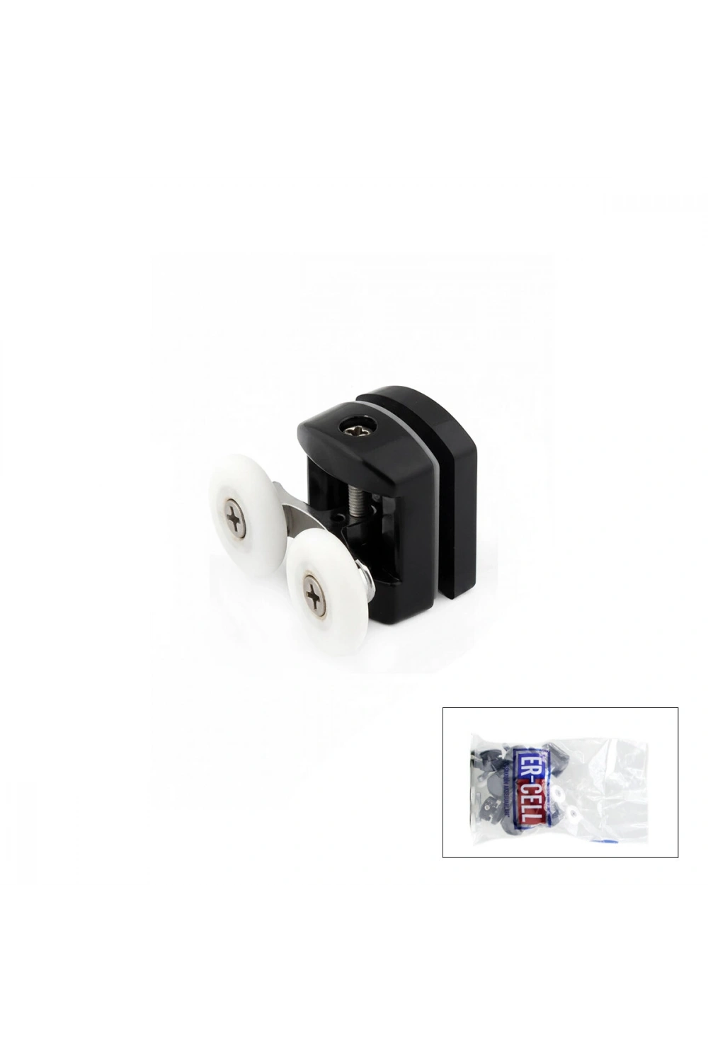 Egonex ER-CELL SİYAH DUŞAKABİN TEKERİ*8X100