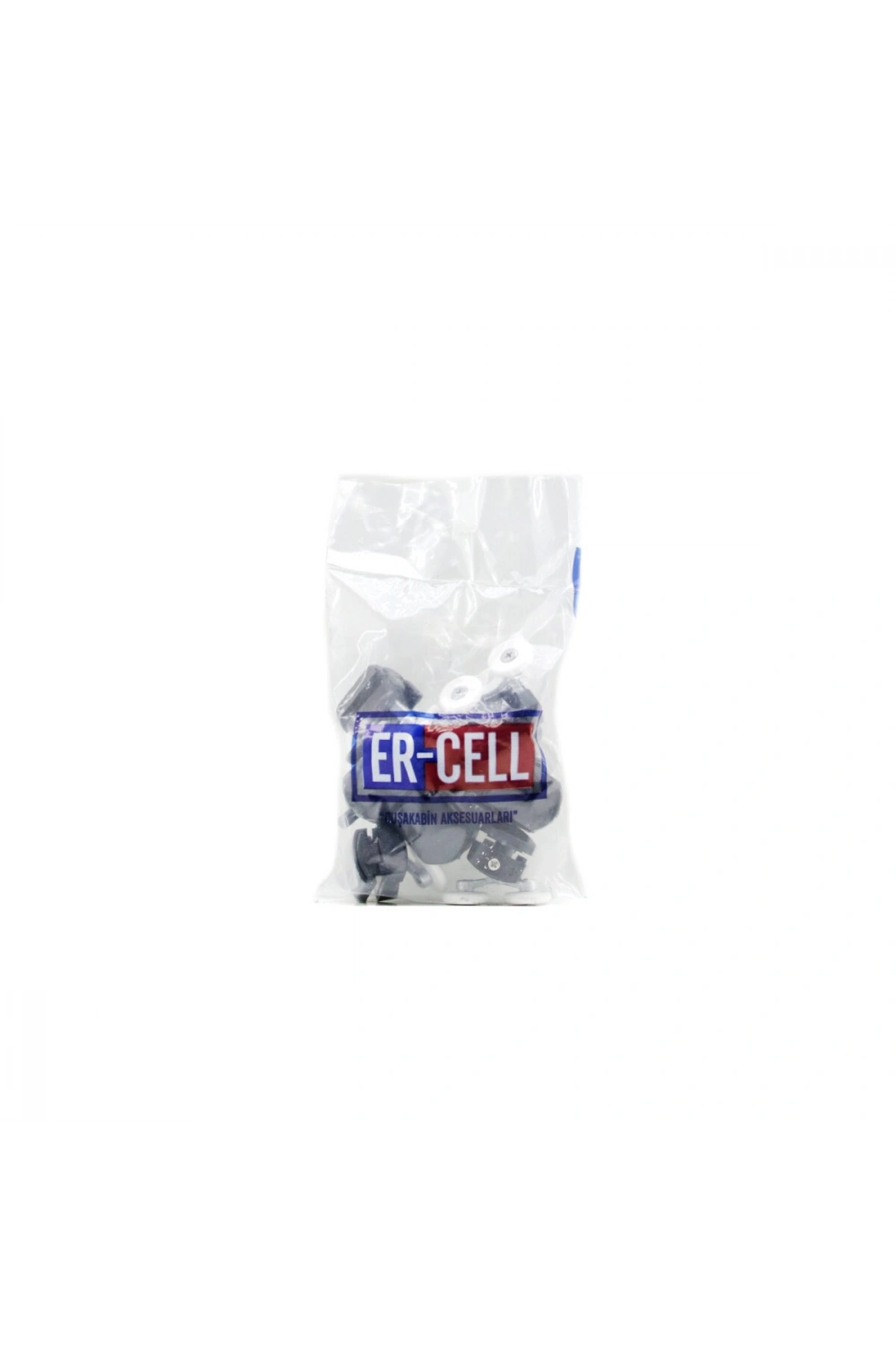 Egonex ER-CELL SİYAH DUŞAKABİN TEKERİ*8X100