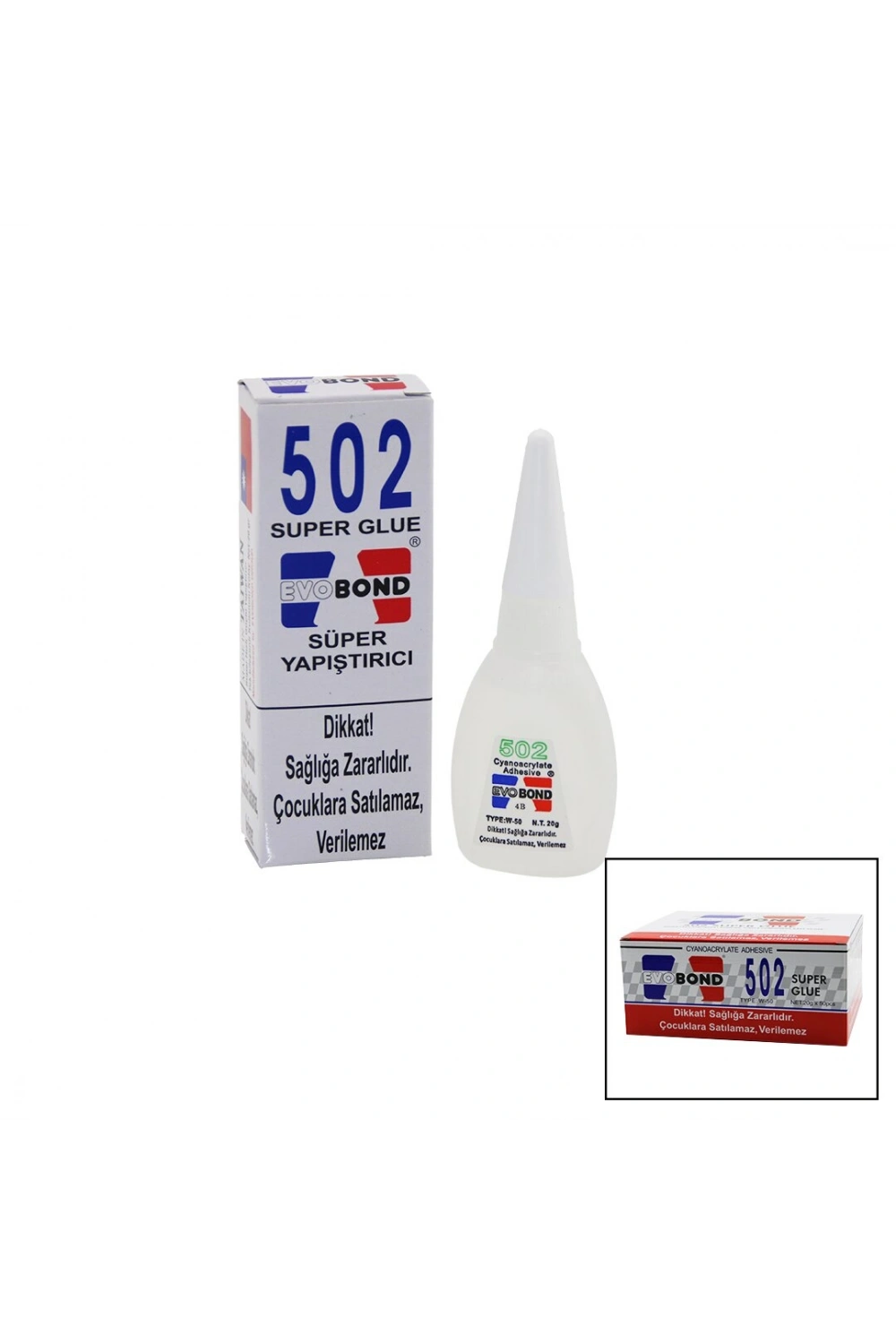 Egonex Evobond 502 Super Japon Orjinal Yapıştırıcı*50x10