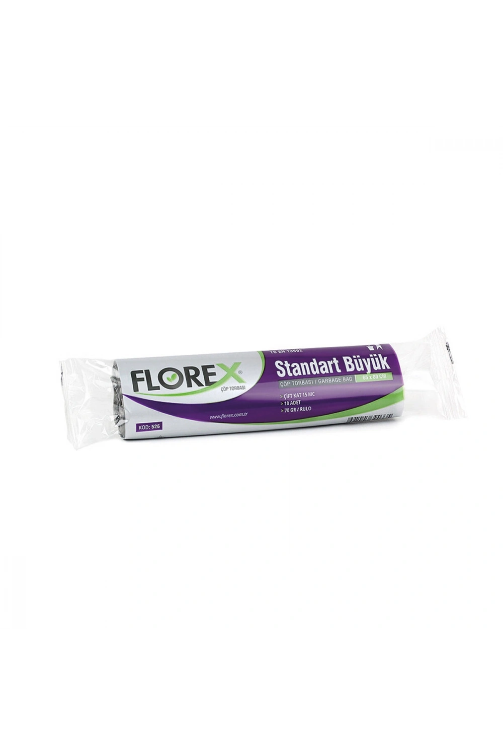 Egonex Florex-526 ( Standart Büyük ) ( 10pcs ) 65x80cm.çöp Torbası*50=k