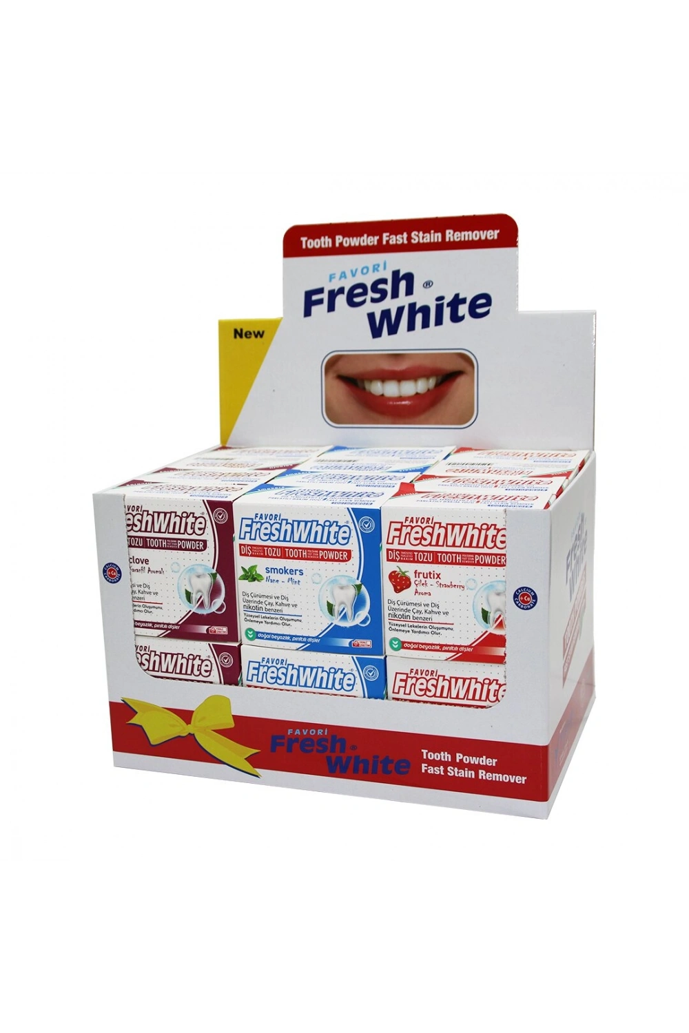 Egonex Fresh White Tooth Powder Diş Parlatıcı Toz 50gr*24x6